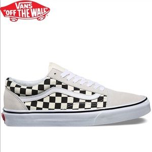 off white checkered vans